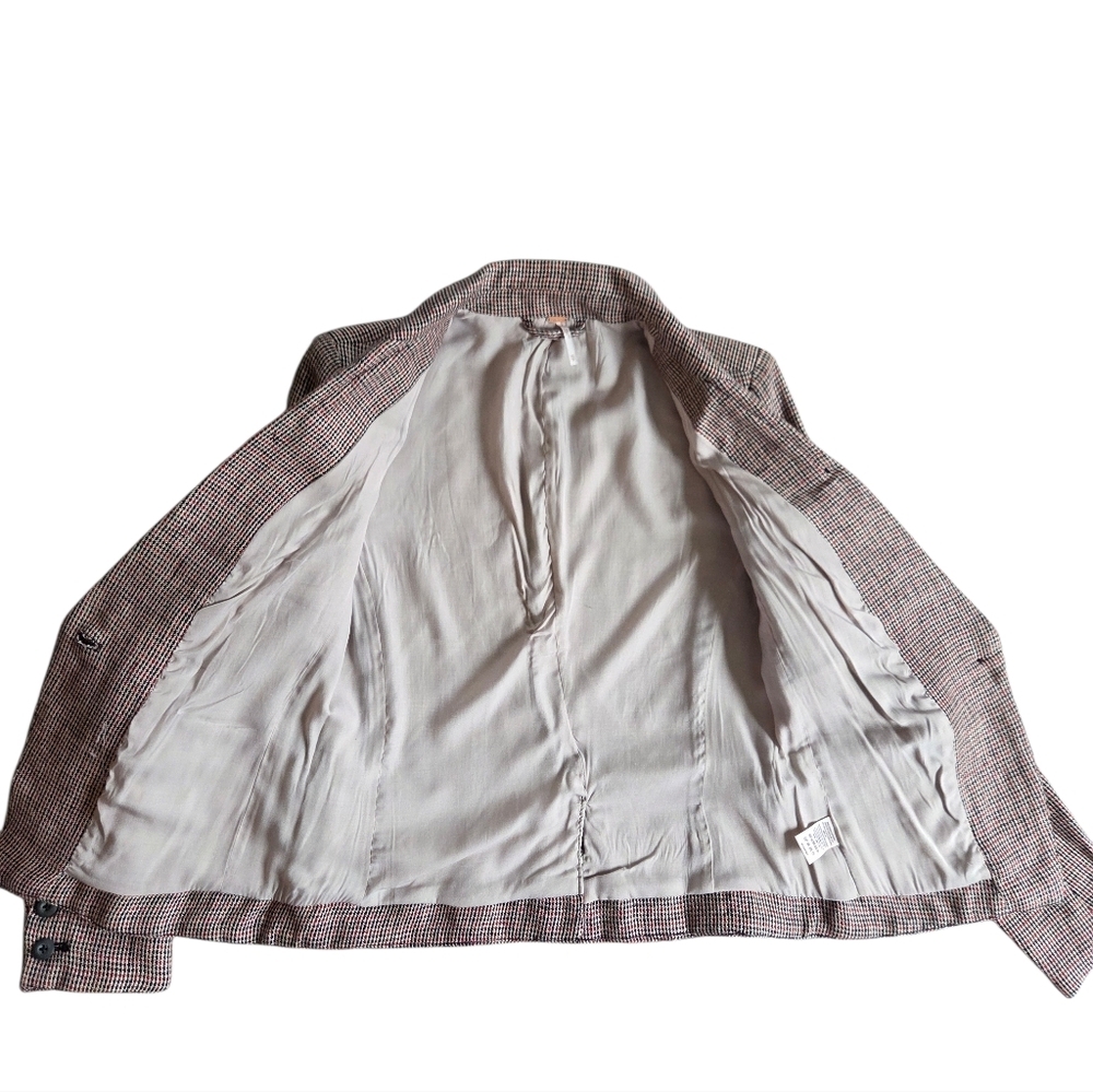 Free People Linen Tweed Blazer XS - Picture 5 of 16